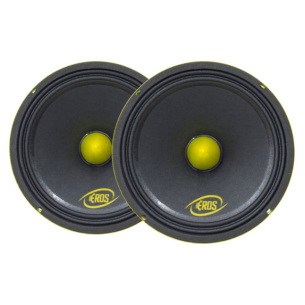 Eros - 8 MB 400 - 8", 200w RMS, 96dB 1w/1m, 4Ohm, 90-8100Hz (Par)