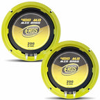 Eros - E 6MB 400 - 6 1/2", 200w RMS, 93.1dB/1w/1m, 4Ohm, 140-9300Hz (Par)