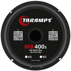 Taramps - MB 400S - 6 1/2", 200w, 4Ohm, 92.5dB 1w/1m, 80Hz to 5.300Hz (Par)