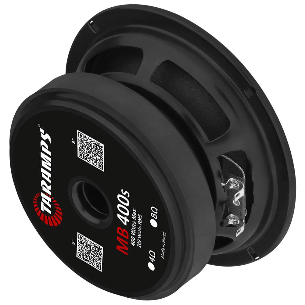 Taramps - MB 400S - 6 1/2", 200w, 4Ohm, 92.5dB 1w/1m, 80Hz to 5.300Hz (Par)