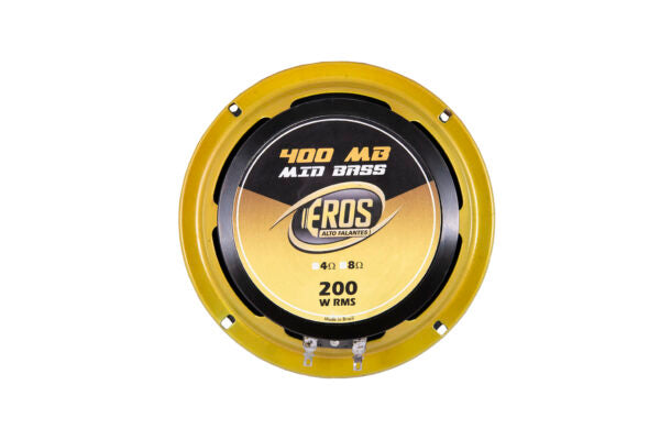 Eros - E 6MB 400 - 6 1/2", 200w RMS, 93.1dB/1w/1m, 4Ohm, 140-9300Hz (Par)