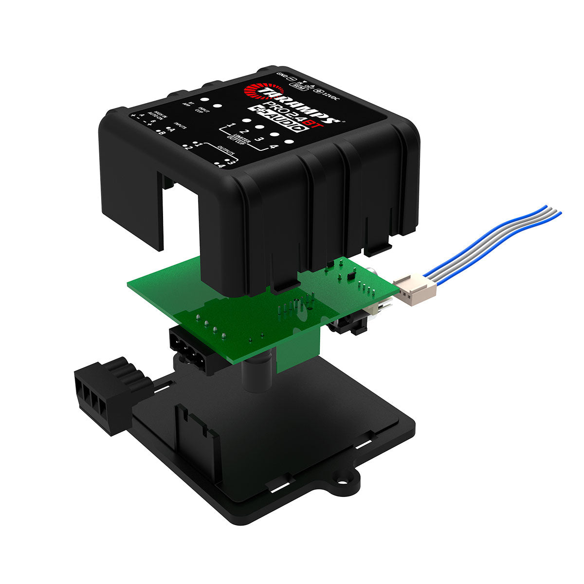 Taramps - DSP PRO 2.4BT + ljud - 2in/4ut
