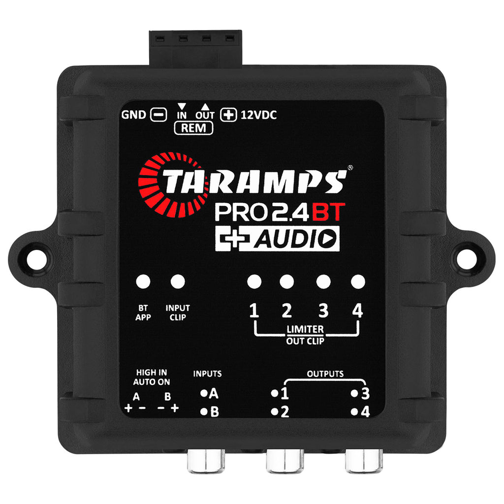 Taramps - DSP PRO 2.4BT + ljud - 2in/4ut