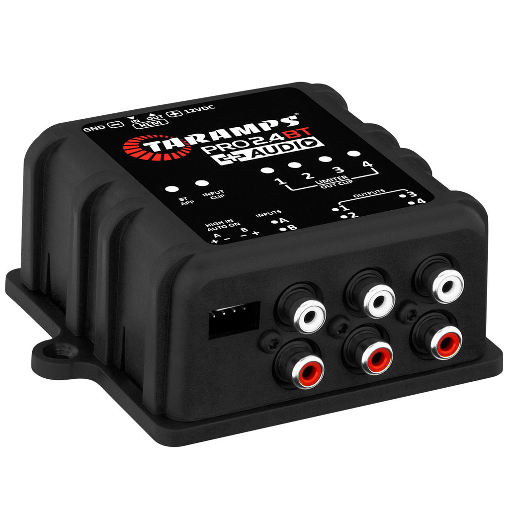 Taramps - DSP PRO 2.4BT + ljud - 2in/4ut