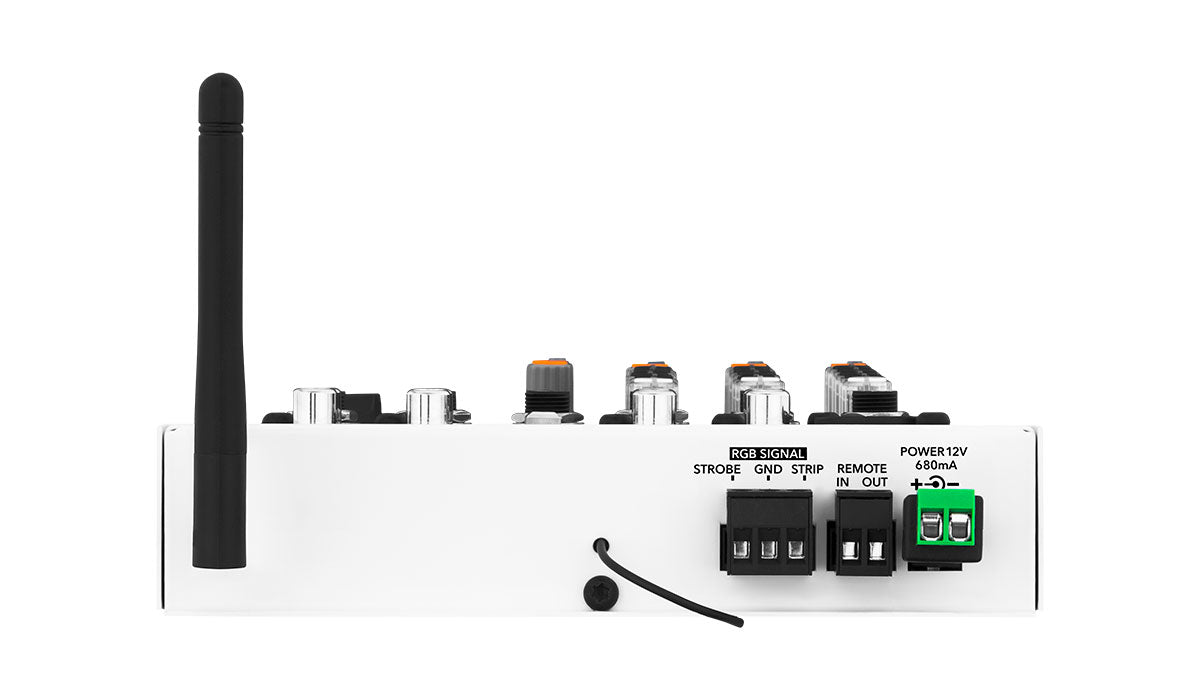 Taramps - Audio Mixer T0302 - Player, Multicolor, RGB, BT