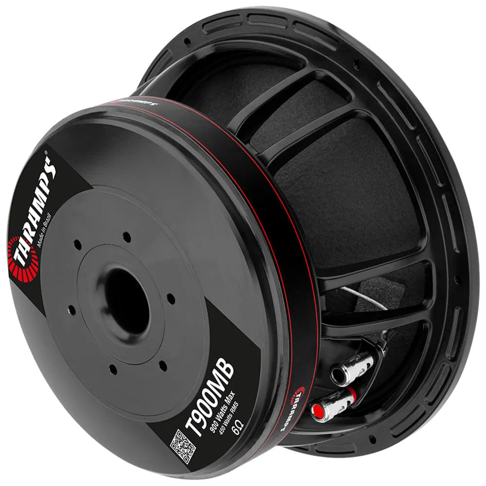 Taramps - T 900 MBS - 10", 450w, 6 ohm, 95,7dB 1w/1m, 80Hz to 5.500Hz