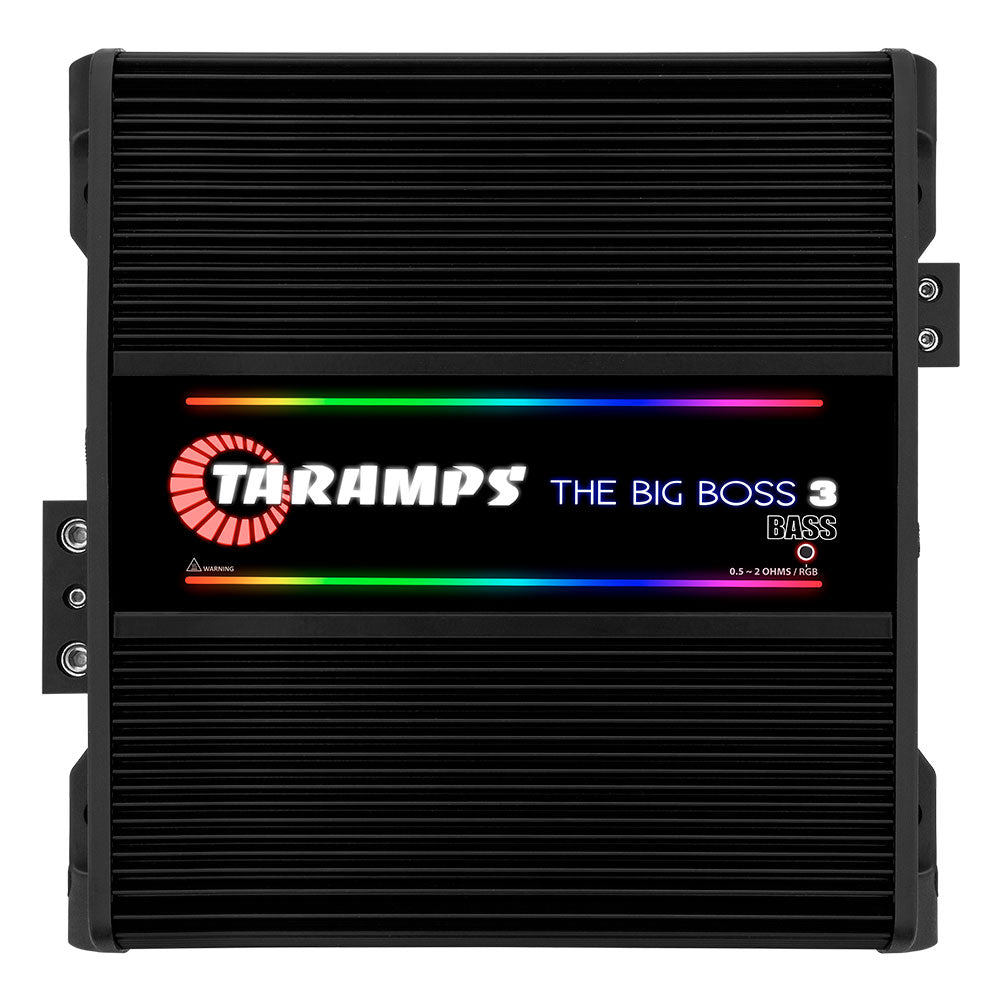 Taramps - The Big Boss 3 Bass - 3000w RMS@0,5 till 2 Ohm - Svart