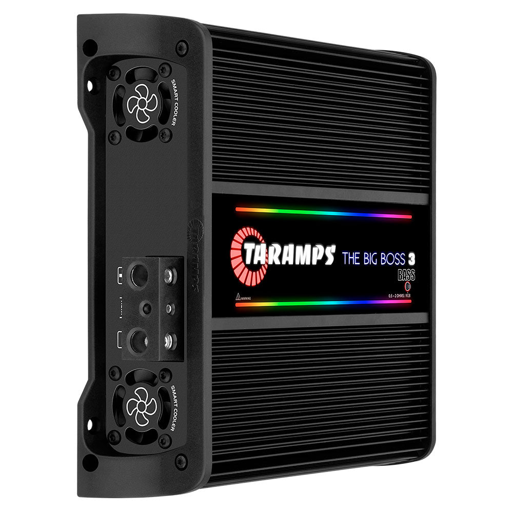 Taramps - The Big Boss 3 Bass - 3000w RMS@0,5 till 2 Ohm - Svart