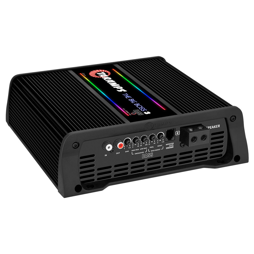 Taramps - The Big Boss 3 Bass - 3000w RMS@0,5 till 2 Ohm - Svart