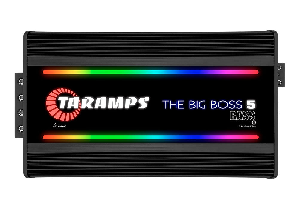 Taramps - The Big Boss 5 Bass - 5000w RMS@0,5 till 2 Ohm - Svart