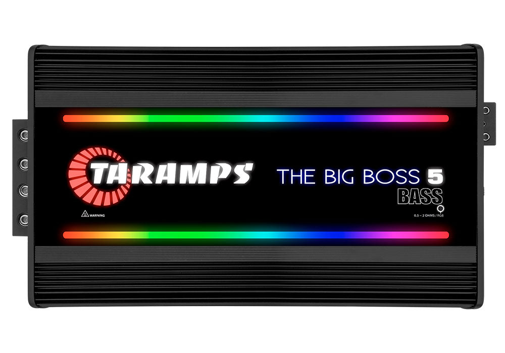 Taramps - The Big Boss 5 Bass - 5000w RMS@0,5 till 2 Ohm - Svart