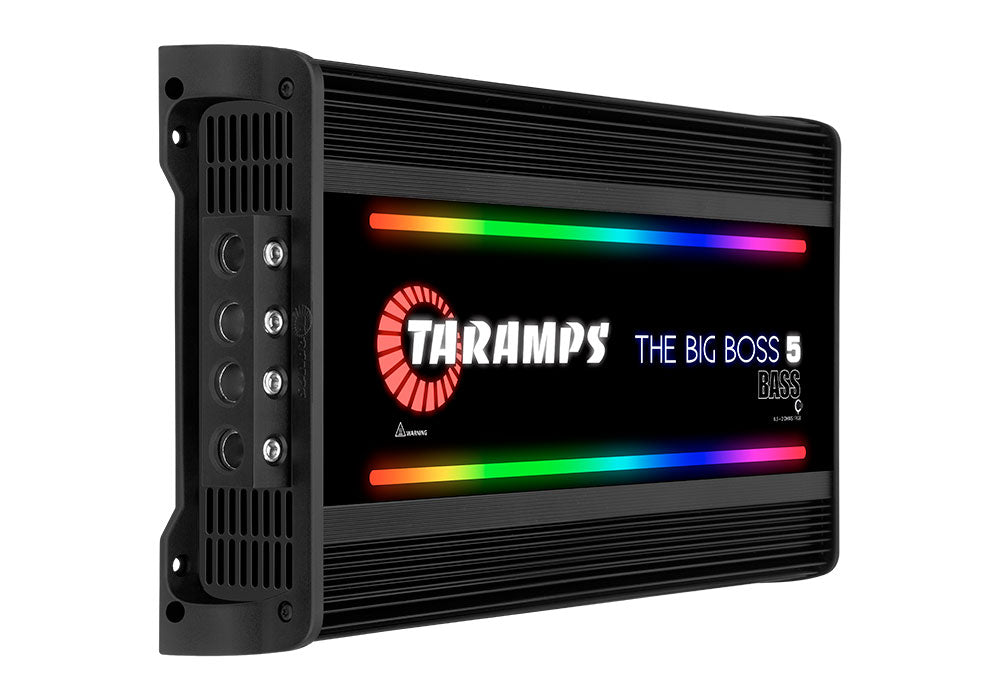 Taramps - The Big Boss 5 Bass - 5000w RMS@0,5 till 2 Ohm - Svart