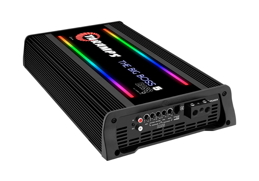 Taramps - The Big Boss 5 Bass - 5000w RMS@0,5 till 2 Ohm - Svart