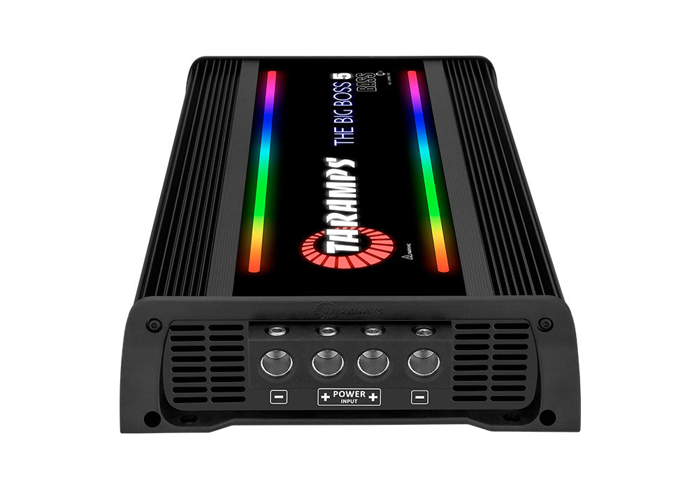 Taramps - The Big Boss 5 Bass - 5000w RMS@0,5 till 2 Ohm - Svart