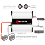 Taramps - Smart 3 - 3000w RMS@1 till 2Ohm