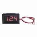 Voltmeter 3-30v DC - Röd