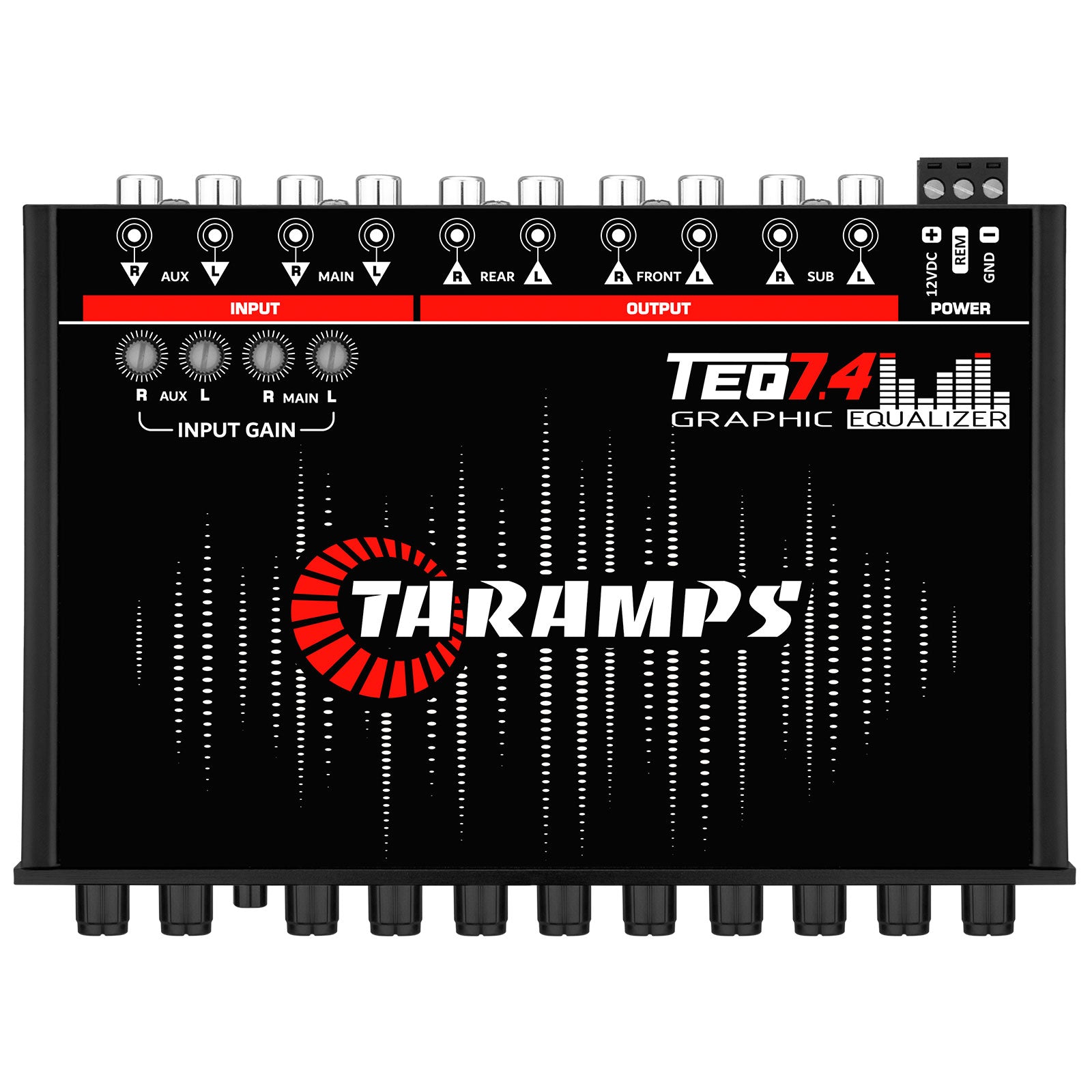 Taramps - Stereo 7 Band Graphic Equalizer - TEQ 7.4