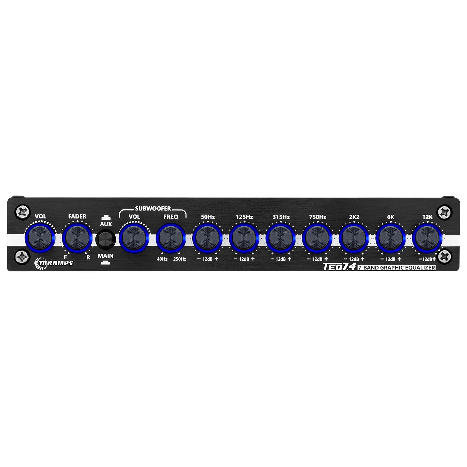 Taramps - Stereo 7 Band Graphic Equalizer - TEQ 7.4