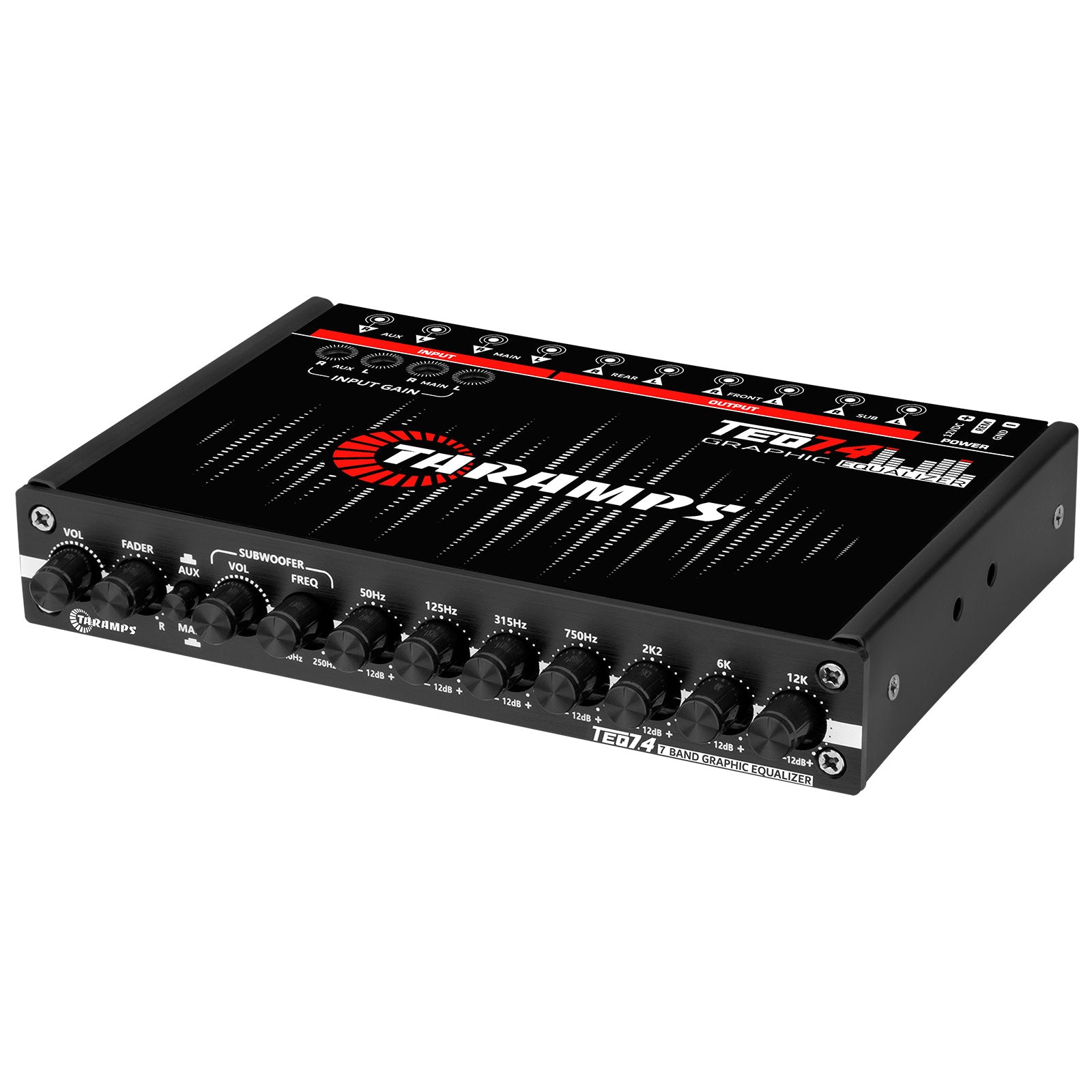 Taramps - Stereo 7 Band Graphic Equalizer - TEQ 7.4