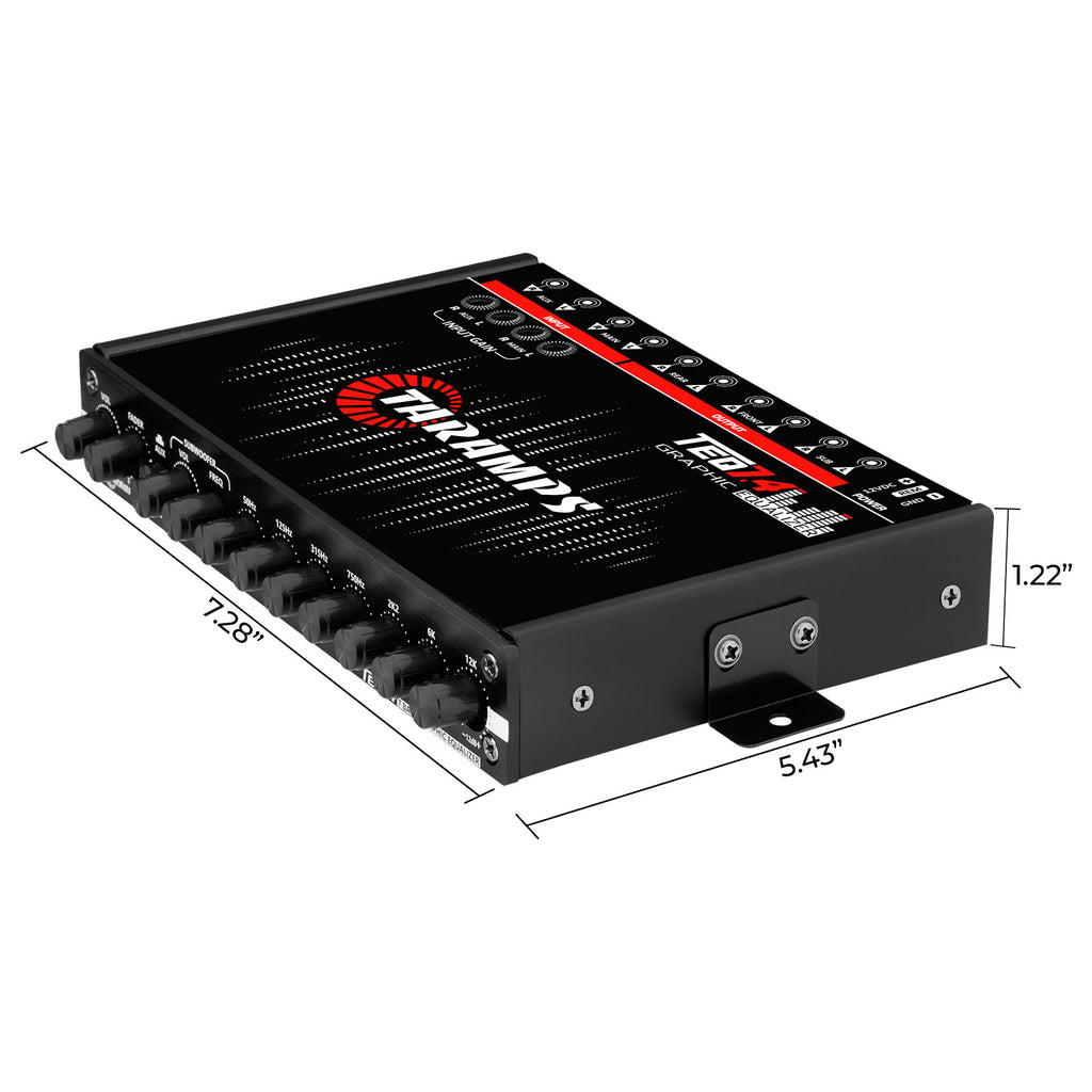Taramps - Stereo 7 Band Graphic Equalizer - TEQ 7.4